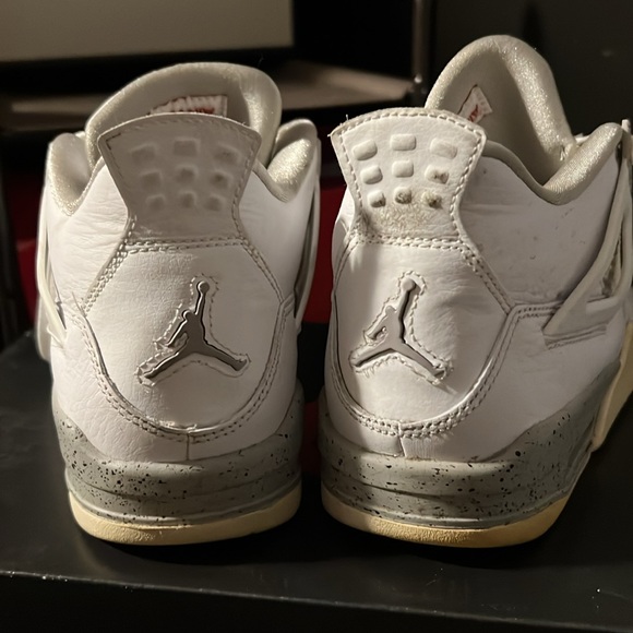Air Jordan 4 retro white Oreo size 7. Very good condition check last pic please - Picture 4 of 6
